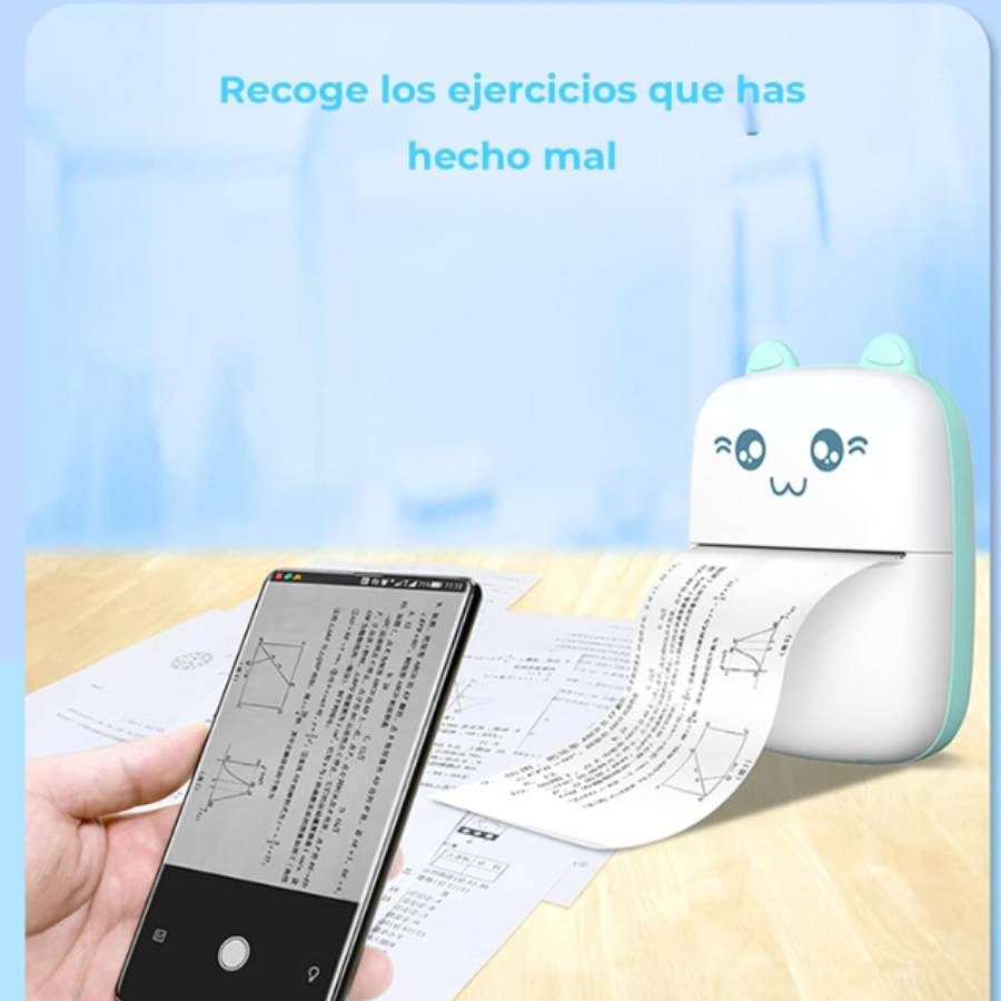 Mini Impresora Térmica Portátil Bluetooth